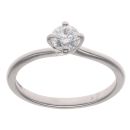 18ct White Gold 0.40ct Brilliant Cut Diamond Solitaire Ring