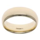 9ct Yellow Gold Wedding Band 6.9mm