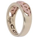 9ct Yellow And Rose Gold Cariad Heart Clogau Ring