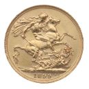 1899 Victoria Old Head Australia Full Sovereign Coin