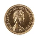 1979 Elizabeth II Decimal Portrait UK Full Sovereign Coin