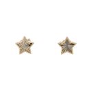 Children's 14ct Yellow Gold Star Stud Earrings