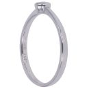 18ct White Gold 0.05ct Brilliant Cut Diamond Solitaire Ring