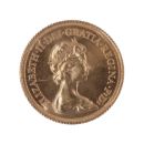 1978 Elizabeth II Decimal Portrait UK Full Sovereign Coin