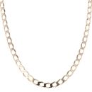 9ct Yellow Gold Curb Chain 20"