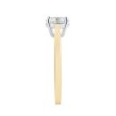 18ct Yellow Gold 1.00ct Brilliant Lab Grown Diamond Solitaire Ring G VS And