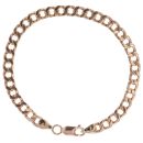 9ct Yellow Gold Curb Bracelet 8"