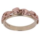 9ct Yellow and Rose Gold Tree Of Life Clogau Ring
