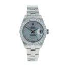 Rolex Custom Oyster Perpetual Date Pre Owned Watch Ref 69160
