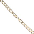 9ct Yellow Gold Cross Pendant and Chain 22"
