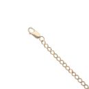 9ct Yellow Gold Curb Bracelet 8"