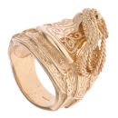 9ct Yellow Gold Saddle Ring