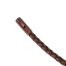 Unique & Co Dark Brown Leather Bracelet