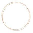9ct Yellow White and Rose Gold Linked Bangle