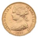 1868 Isobella II Spain Coin
