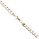 9ct Yellow Gold Diamond Cut Curb Chain 18"