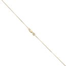 18ct Yellow Gold 0.25ct Brilliant Cut Diamond Circle Pendant and Chain 18"