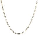 9ct Yellow Gold Figaro Chain 20"
