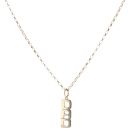 9ct Yellow Gold DAD Pendant and Chain 26"