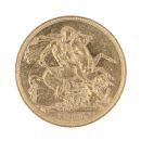 1904 Edward VII Large Head Australia Full Sovereign Coin