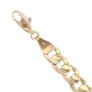 9ct Yellow Gold Curb Bracelet 8"