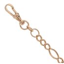 9ct Yellow Gold Figaro Bracelet 7.5"