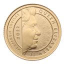 2023 Tristan De Cunha Charles III Elizabeth II Greatest Monarch's Platinum Jubilee UK 1/8oz Coin