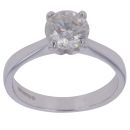 18ct White Gold 1.00ct Brilliant Cut Diamond Solitaire Ring