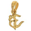 22ct Yellow Gold Small Om Pendant