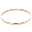 9ct Yellow Gold 0.10ct Diamond Bangle