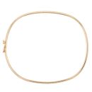 9ct Yellow Gold Patterned Hinged Bangle