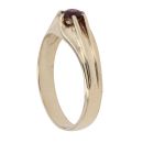 9ct Yellow Gold Garnet Signet Ring