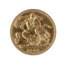 1902 Edward VII Large Head UK Half Sovereign Coin