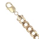 9ct Yellow Gold Curb Bracelet 8.5"