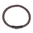 Unique & Co Brown Leather Bracelet