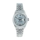 Rolex Custom Oyster Perpetual Date Pre Owned Watch Ref 69160