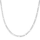 Silver Figaro Chain 16"