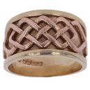 9ct Yellow and Rose Gold Annwyl Clogau Ring