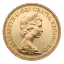 1984 Elizabeth II Decimal Portrait UK Full Sovereign Coin