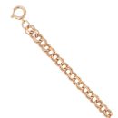 9ct Yellow Gold Double Belcher Bracelet 7.5"