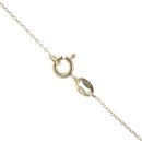 9ct Yellow Gold Amethyst Pendant and Chain 18"