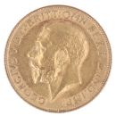1913 George V Large Head UK Full Sovereign Coin
