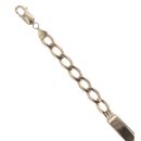 9ct Yellow Gold Curb ID Bracelet 8"