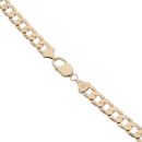 9ct Yellow Gold Curb Chain 22"