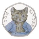 2017 Celebrating Beatrix Potter and Her Little Tales Tom Kitten 50 Pence Coin
