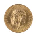 1925 George V Large Head South Africa Full Sovereign Coin