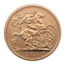 2024 Charles III UK Half Sovereign Coin