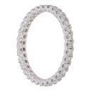 9ct White Gold 0.75ct Brilliant Cut Diamond Full Eternity Ring