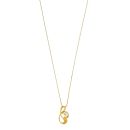 22ct Yellow Gold Bloom Pendant Necklace