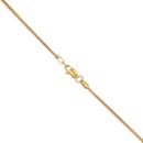 22ct Yellow And White Gold Bead Chain 18"